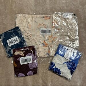 Soma embraceable lace high leg bundle- lg